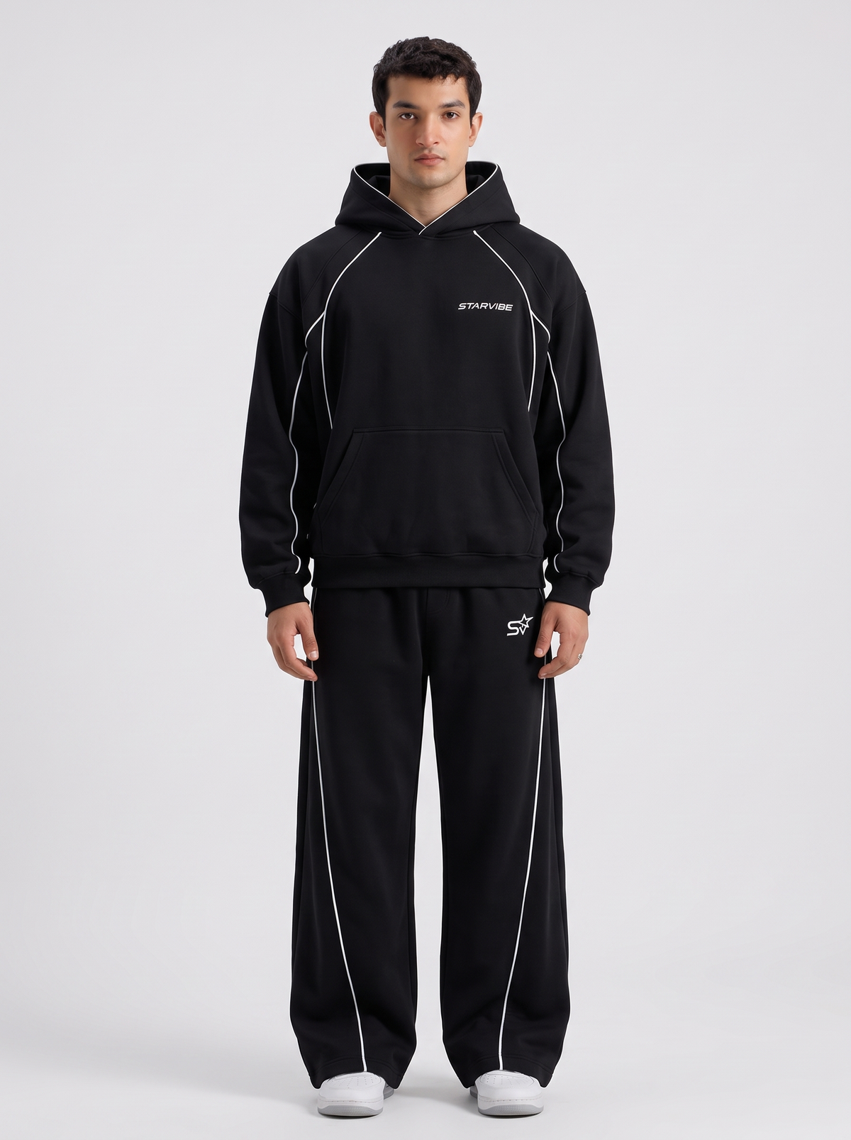 Starvibe Signature Black TrackSuit