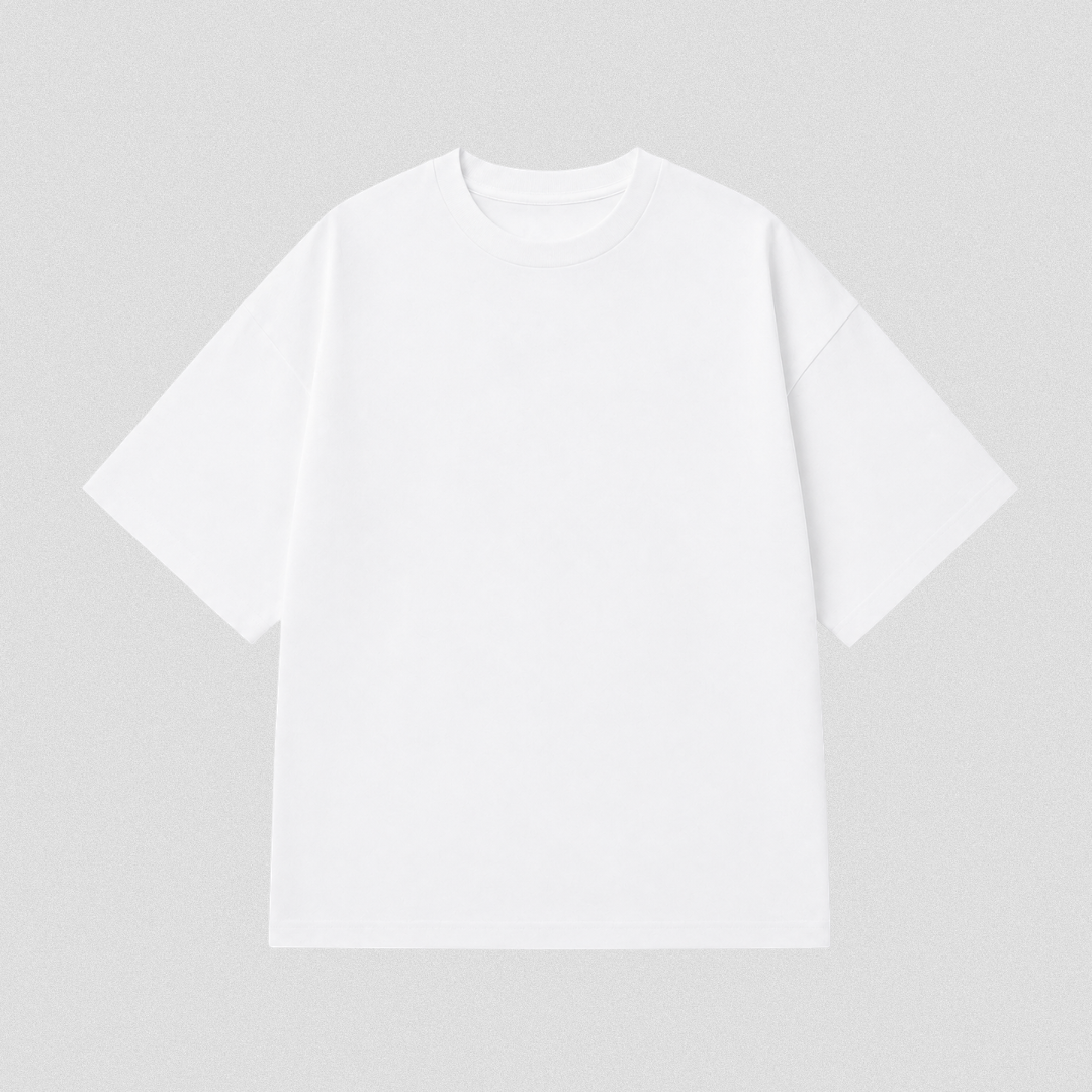 Starvibe Essential Oversized Tee – White