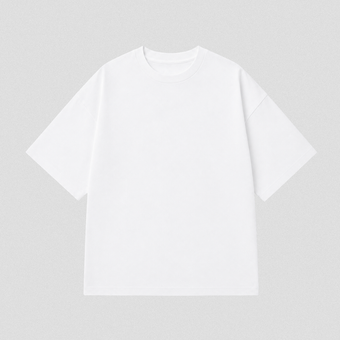 Starvibe Essential Oversized Tee – White
