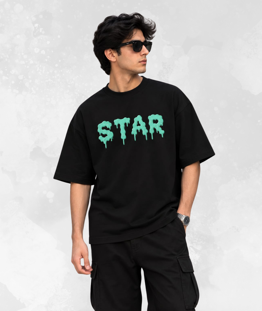 Star Vibe Drip Tee