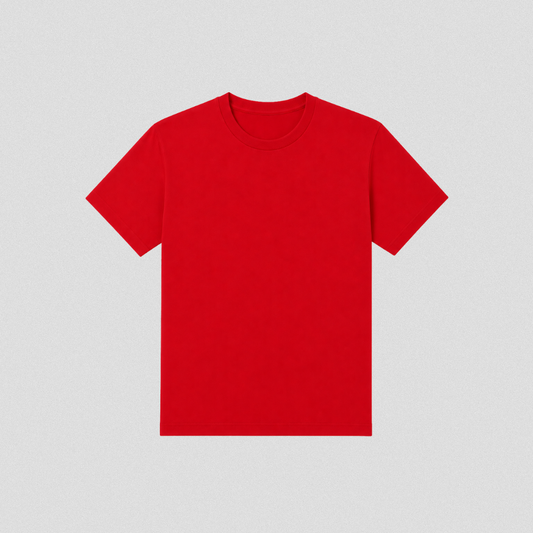 Red Cotton T-Shirt