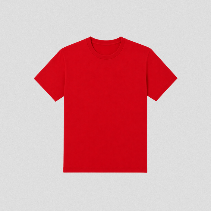 Red Cotton T-Shirt