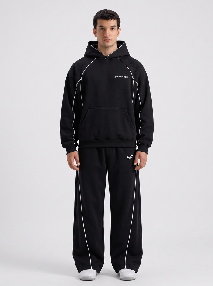 Starvibe Signature Black TrackSuit